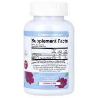 MaryRuths, Kids Magnesium Calm Gummies, beruhigende Magnesium-Fruchtgummis für Kinder, Hibiskus, 60 Fruchtgummis