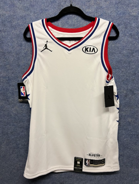 Jordan NBA Charlotte All Star Edition 2019 Weiß Größe M Neu mit Etikett