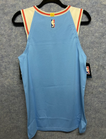 Nike NBA Sacramento Kings SACTOWN Authentic Trikot Jersey Blau Weiß Größe S