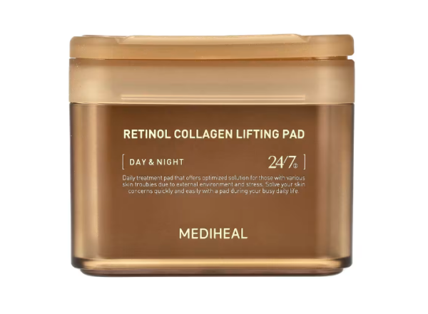 MEDIHEAL, Retinol Collagen Lifting Pad, Kollagen-Lifting-Pad, 100 Pads