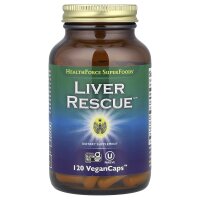 HealthForce Superfoods, Liver Rescue, Unterstützung der Leber, Version 6, 120 vegane Kapseln