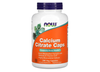 NOW Foods, Calcium Citrate Caps, Calciumcitratkapseln,...