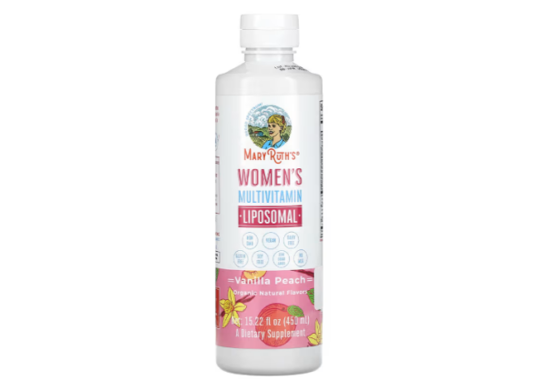 MaryRuths, Womens Multivitamin Liposomal, Vanille-Pfirsich, 450 ml