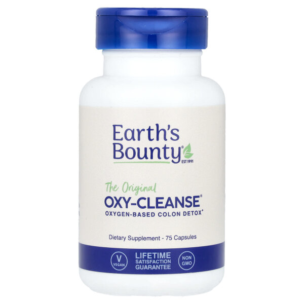 Earths Bounty, The Origianl Oxy-Cleanse®, Oxygen-Based Colon Detox, sauerstoffbasierte Darmentgiftung, 75 Kapseln