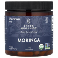 Tribe Organics, Moringa, 120 Kapseln (600 mg pro Kapsel)