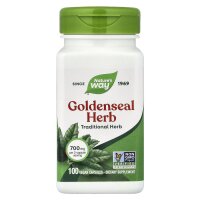 Natures Way, Yellowseal Herb, Gelbwurzel, 100 vegane...
