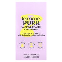 Lemme Pur, Probiotika für die vaginale Gesundheit, 60 vegane Kapseln