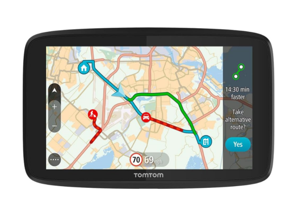 TomTom Pkw Navi GO 620-6 Zoll, Updates via WiFi, Karten-Update, Navigationsgerät