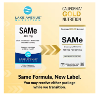 California Gold Nutrition, SAMe, Disulfate Tosylate,...
