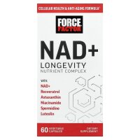 Force Factor, NAD+ Longevity Nutrient Complex, Nährstoffkomplex für die Langlebigkeit, 60 pflanzliche Kapseln