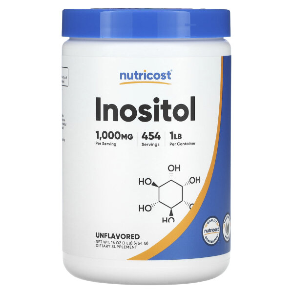 Nutricost, Inositol, Inosit, geschmacksneutral, 454 g