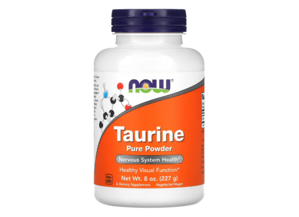 NOW Foods, Taurine Pure Powder, reines Taurinpulver, 227 g