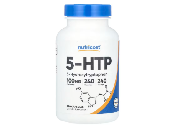 Nutricost, 5-HTP, 100 mg, 240 Kapseln