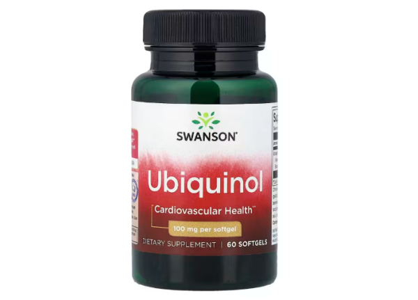 Swanson, Ubichinol, 100 mg, 60 Weichkapseln