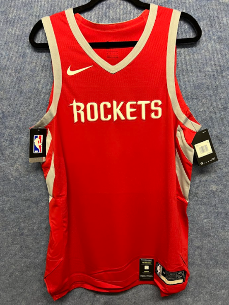 Nike NBA Houston Rockets Trikot AUTHENTIC Größe L Jersey Rot Neu mit Etikett