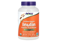 NOW Foods, Certified Organic Inulin, Prebiotic Pure...