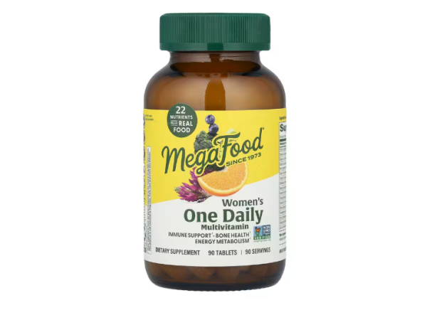 MegaFood, Womens One Daily MultiVitamin, 90 Tabletten