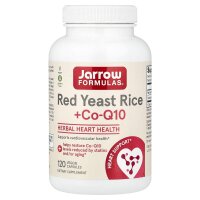 Jarrow Formulas, veganer Rotschimmelreis + CoQ10, 120 pflanzliche Kapseln
