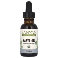 Banyan Botanicals, Nasya Oil, pflanzliche Nasentropfen,...