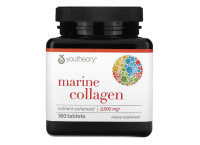 Youtheory, Marine Collagen, Meereskollagen, 160 Tabletten