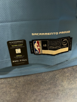 Nike NBA Sacramento Kings Sactown Trikot Authentic Größe L Blau Jersey