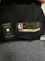 Nike NBA San Antonio Spurs Trikot Schwarz AUTHENTIC Jersey Größe L Neu