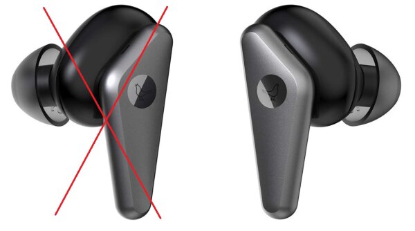 Libratone Track Air+ NUR DER RECHTE True Wireless In-Ear Kopfhörer Schwarz