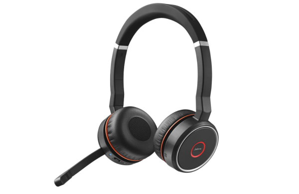 Jabra Evolve 75 MS Bluetooth Headset Wireless On-Ear-Headset ANC BITTE LESEN