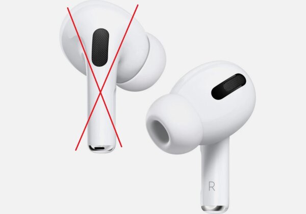 Apple AirPods Pro NUR DER RECHTE A2083 Bluetooth Kopfhörer Ersatzteil, Weiß