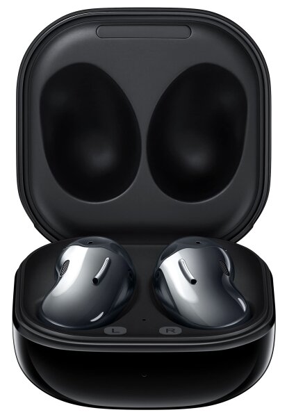 Samsung Galaxy Buds Live, BITTE LESEN,  Kabellose Bluetooth-Kopfhörer mit Noise Cancelling (ANC), ausdauernder Akku, Sound by AKG, komfortable Passform, Schwarz #1