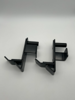 J-Haken Langhantelhalter - Squat Rack - STAHL - schwarz,...