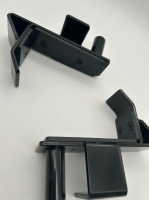 J-Haken Langhantelhalter - Squat Rack - STAHL - schwarz,...