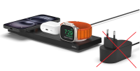 Belkin MagSafe drahtloses 3-in-1-Ladegerät, schwarz