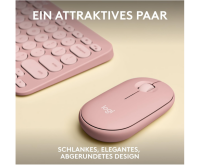 Logitech Pebble 2 Combo, kabellose Tastatur und Maus,...