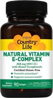 Country Life Vitamin E Komplex 268g, 90 Softgels