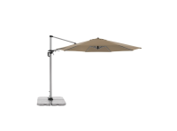 Doppler Ampelschirm Active Ø 372 cm Greige mit...