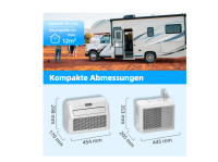 BE COOL 3in1 Caravan Split-Klimagerät BC5CSKL 5.000 BTU/h WiFi