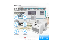 BE COOL 3in1 Caravan Split-Klimagerät BC5CSKL 5.000 BTU/h WiFi