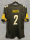 Nike NFL Pittsburgh Steelers Trikot Schwarz #Justin Fields Größe M