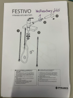 Pyramis Einhebelmischer Festivo Beige BITTE LESEN