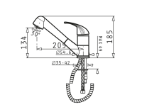 Pyramis Einhebelmischer Festivo Beige BITTE LESEN