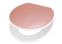 WC-Sitz Pescado mit Absenkautomatik Duroplast Pink-Roségold Toilettensitz