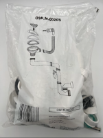 Siphon für Einbauspüle Einzelbecken, Sieb,...