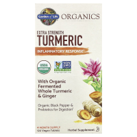 Garden of Life, Organics, Turmeric, Kurkuma,...