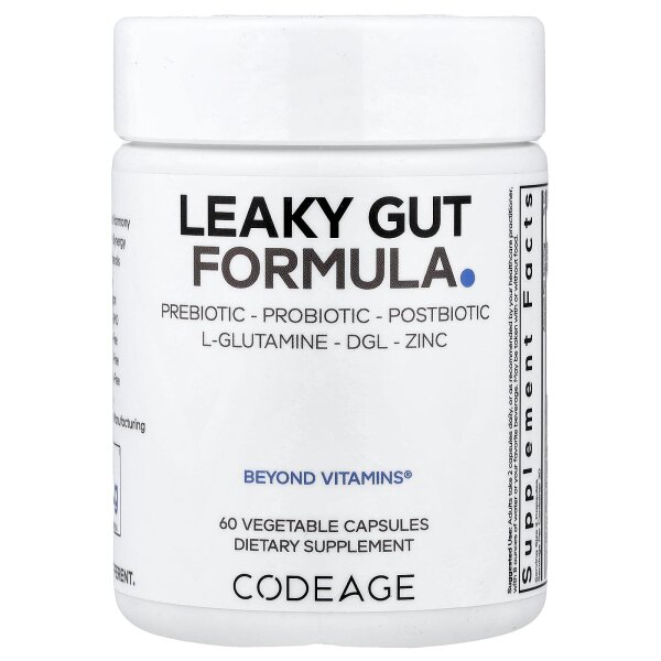 Codeage, Leaky Gut Formula, Formel für Leaky-Gut-Syndrom, 60 Kapseln