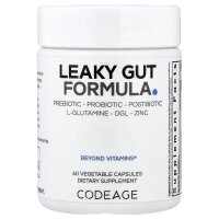 Codeage, Leaky Gut Formula, Formel für Leaky-Gut-Syndrom, 60 Kapseln