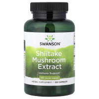 Swanson, Shiitake-Pilz-Extrakt, 500 mg, 120 Kapseln