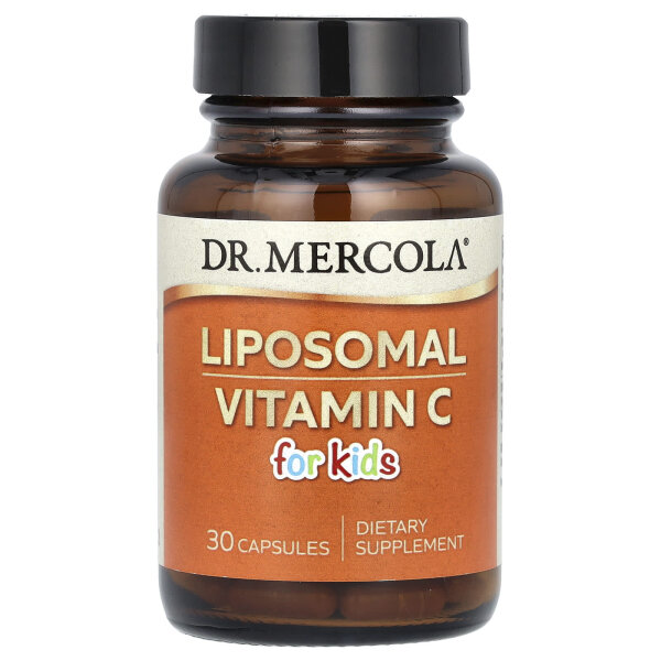 Dr. Mercola, Liposomales Vitamin C für Kinder, 30  Kapseln