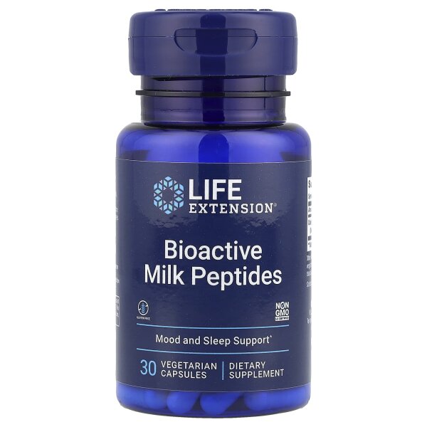 Life Extension, Bioactive Milk Peptides, bioaktive Milchpeptide, 30 pflanzliche Kapseln