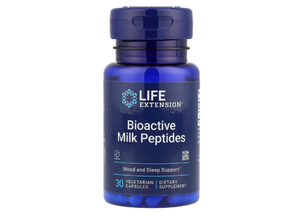 Life Extension, Bioactive Milk Peptides, bioaktive Milchpeptide, 30 pflanzliche Kapseln